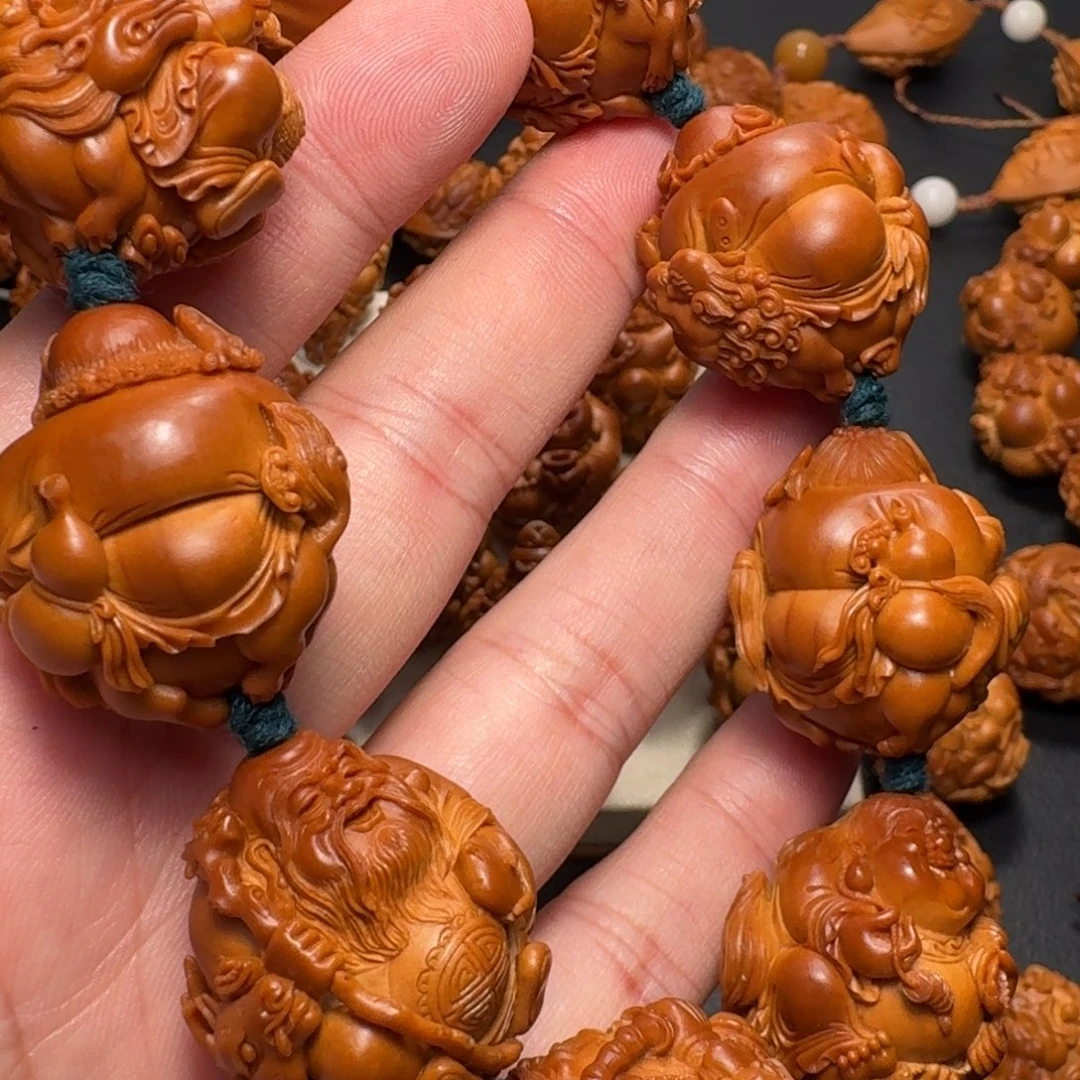 勇***哥橄榄核手串/手链群仙