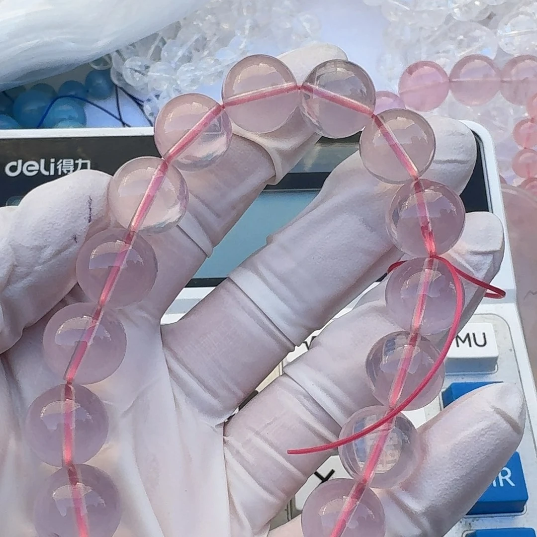 月***弯水晶手链银S925镶嵌