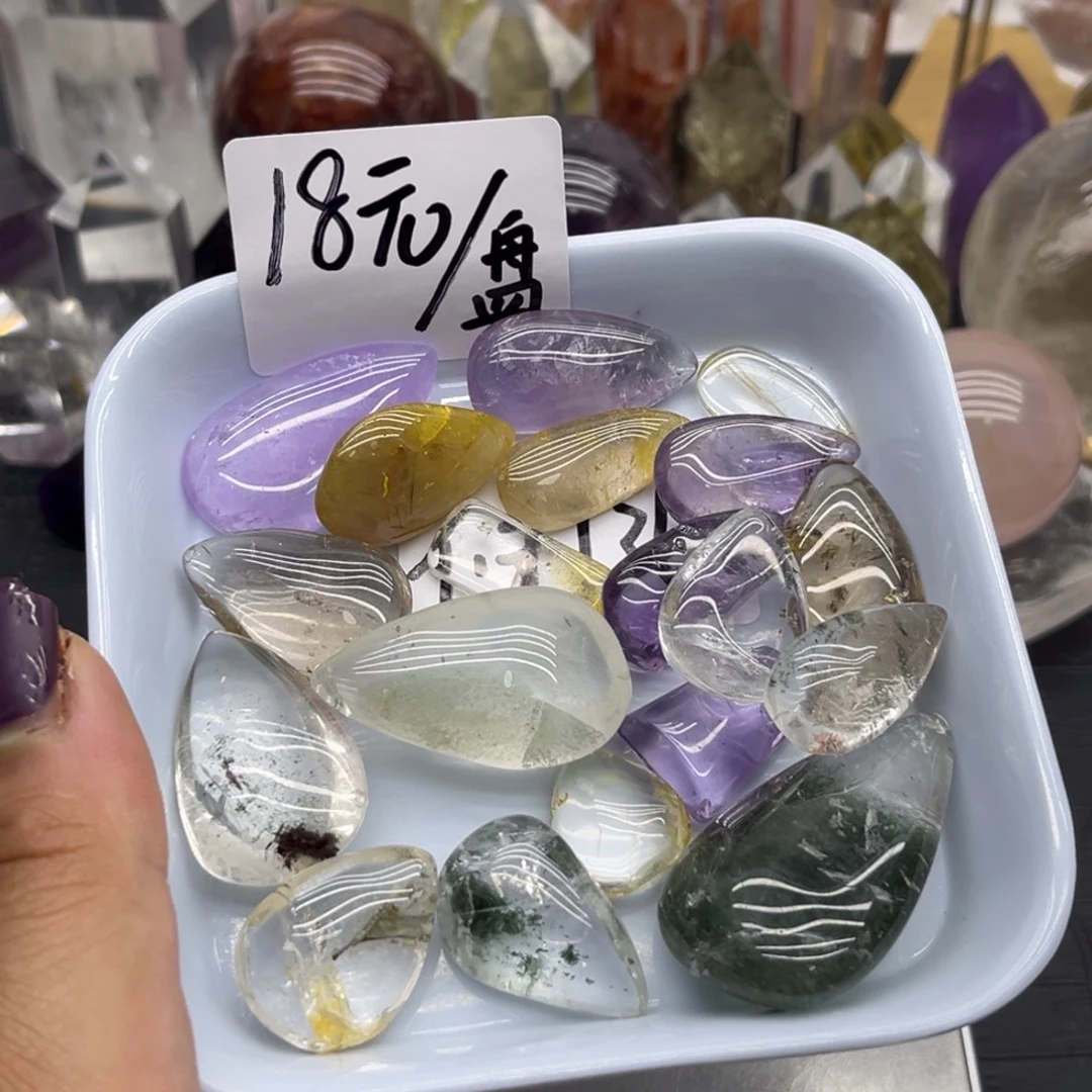 大***妈未镶嵌珠宝半成品水晶6