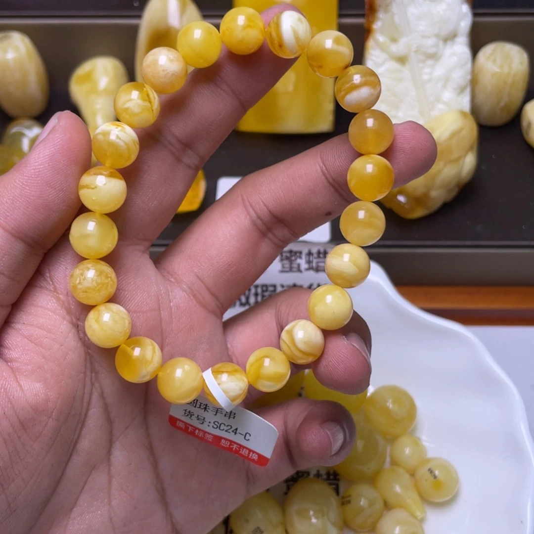 琥珀未镶嵌珠宝奇石