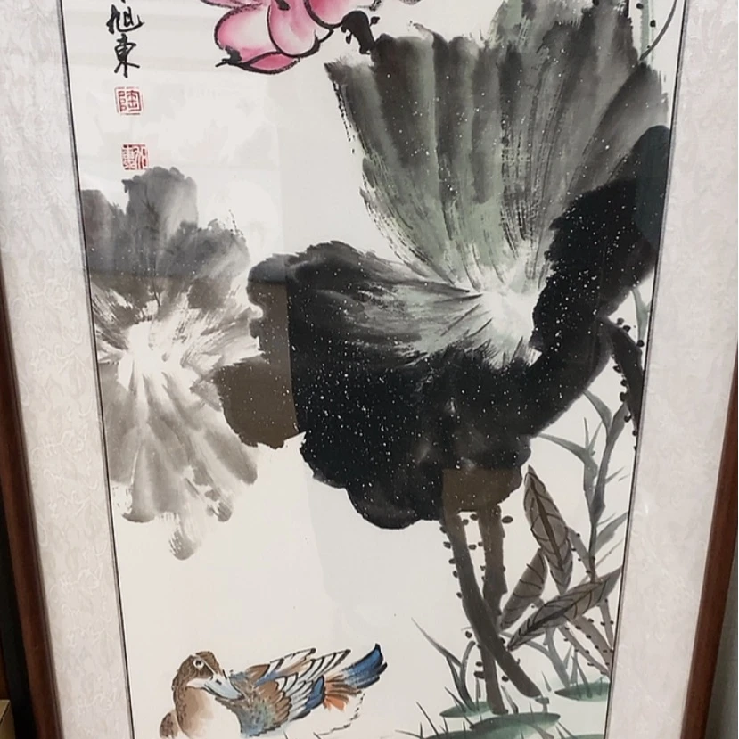 【闪购商品】国画手绘国画带框138.45