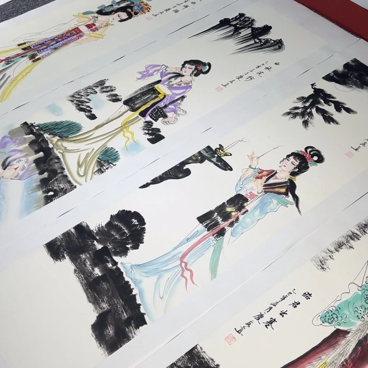 手绘作品双十一放大漏