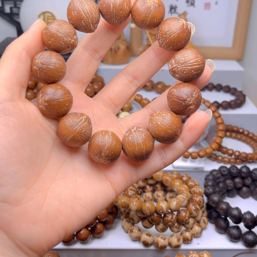 紫金鼠手串小*桃紫金鼠原皮