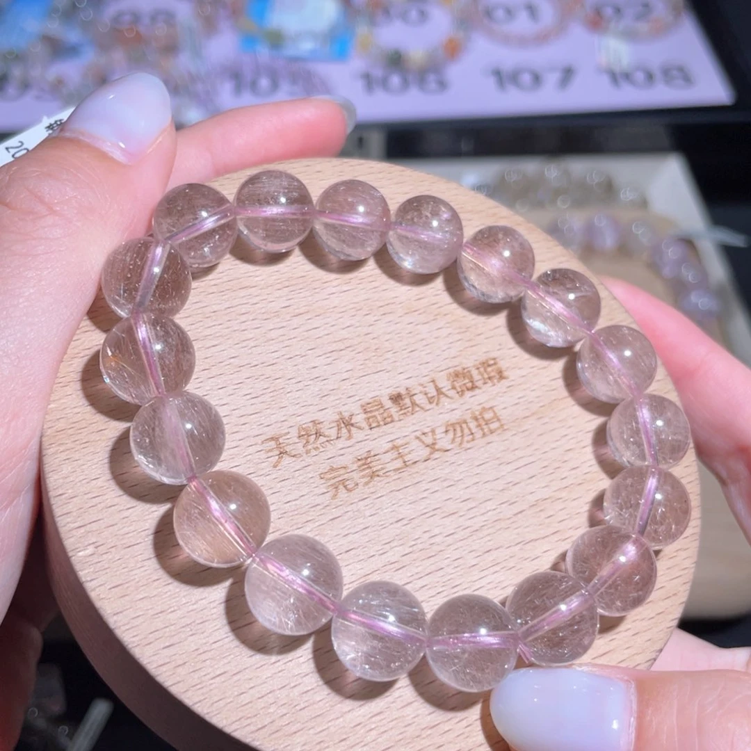 王****水晶手链未镶嵌106 号多样性发一 CC 11mm+