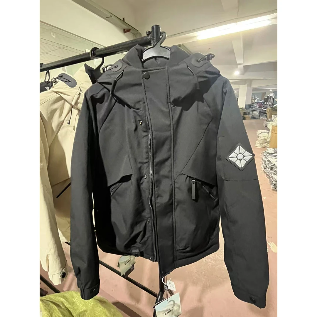 607-情侣款时尚休闲百搭保暖风衣外套