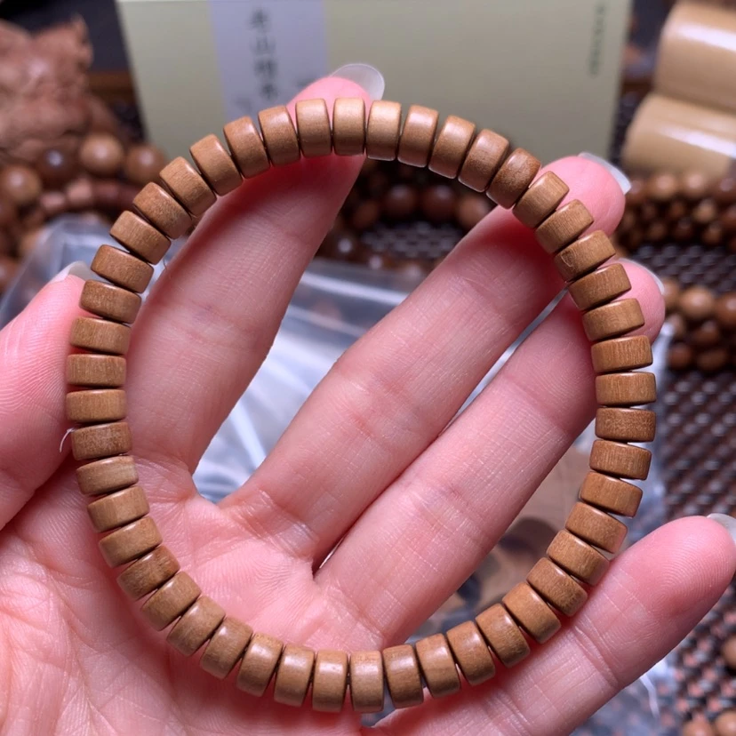 【闪购商品】檀香木手串/手链7*4顺纹福利款