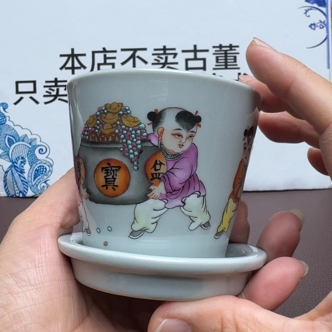 景德镇手工手绘展示