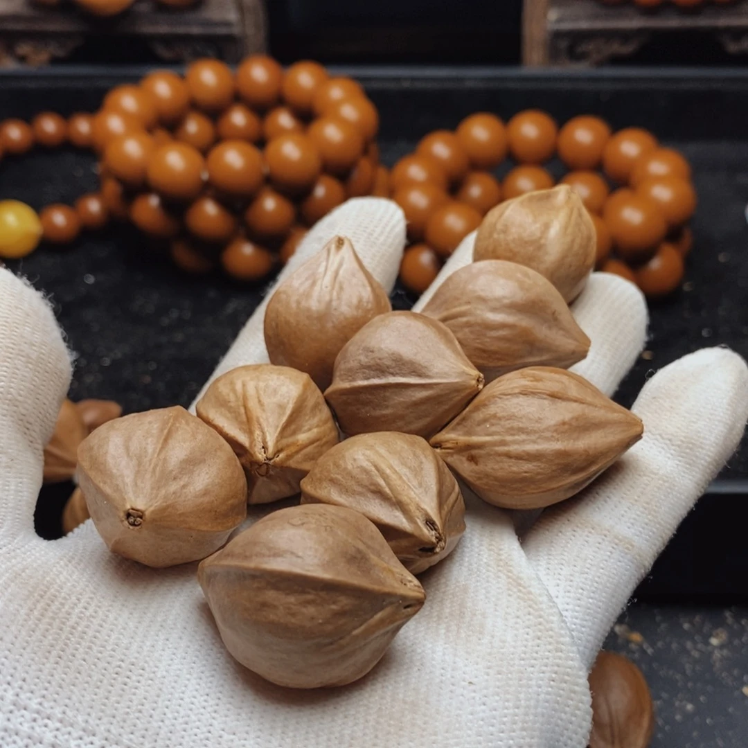 橄榄核手串/手链王**?2.4X3.0尺寸四花铁核