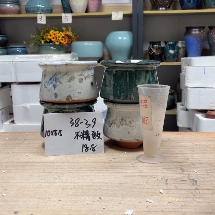 紫砂花盆多肉花盆微瑕39