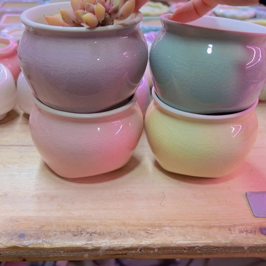 陶瓷花盆当场凑满12包邮