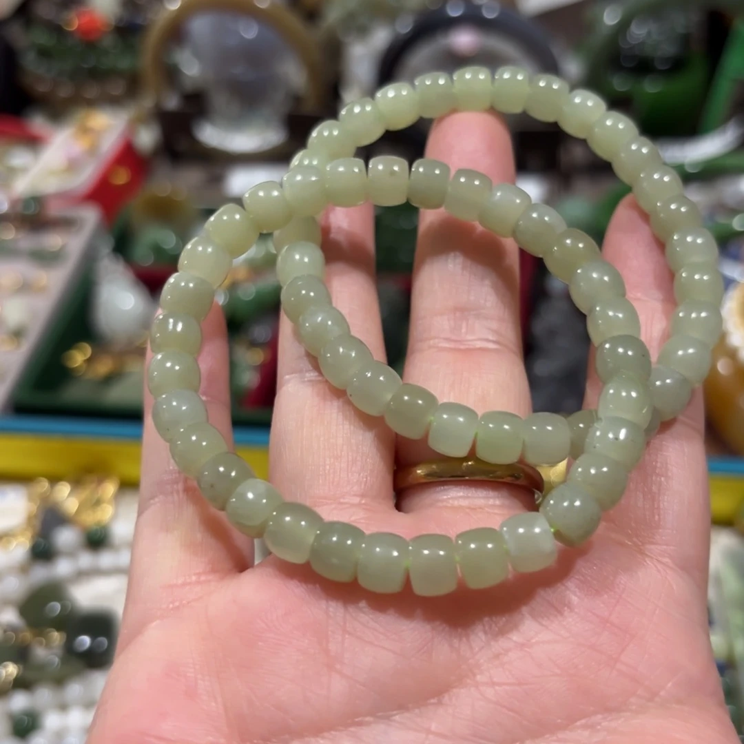 平***意和田玉未镶嵌颈饰6042