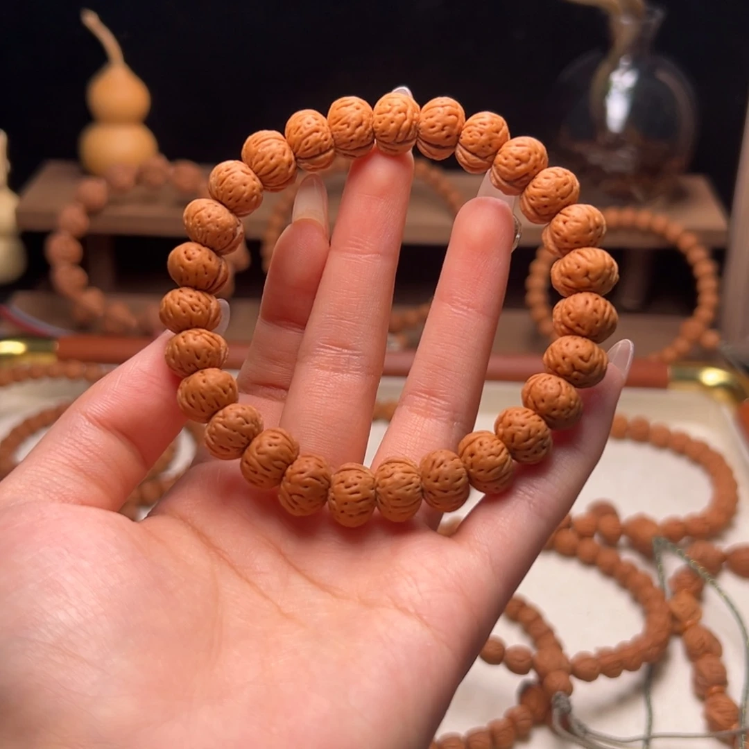 奋***年木质类陕西龙纹桃核1.2