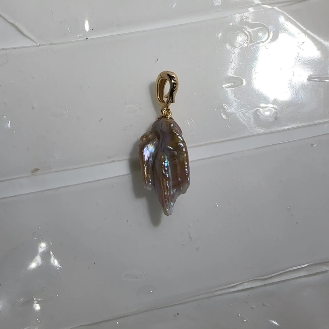 淡水珍珠颈饰银S925镶嵌