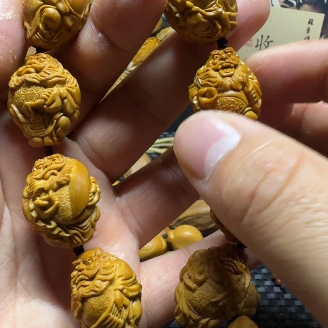 手串橄榄核2.0妙女钟馗