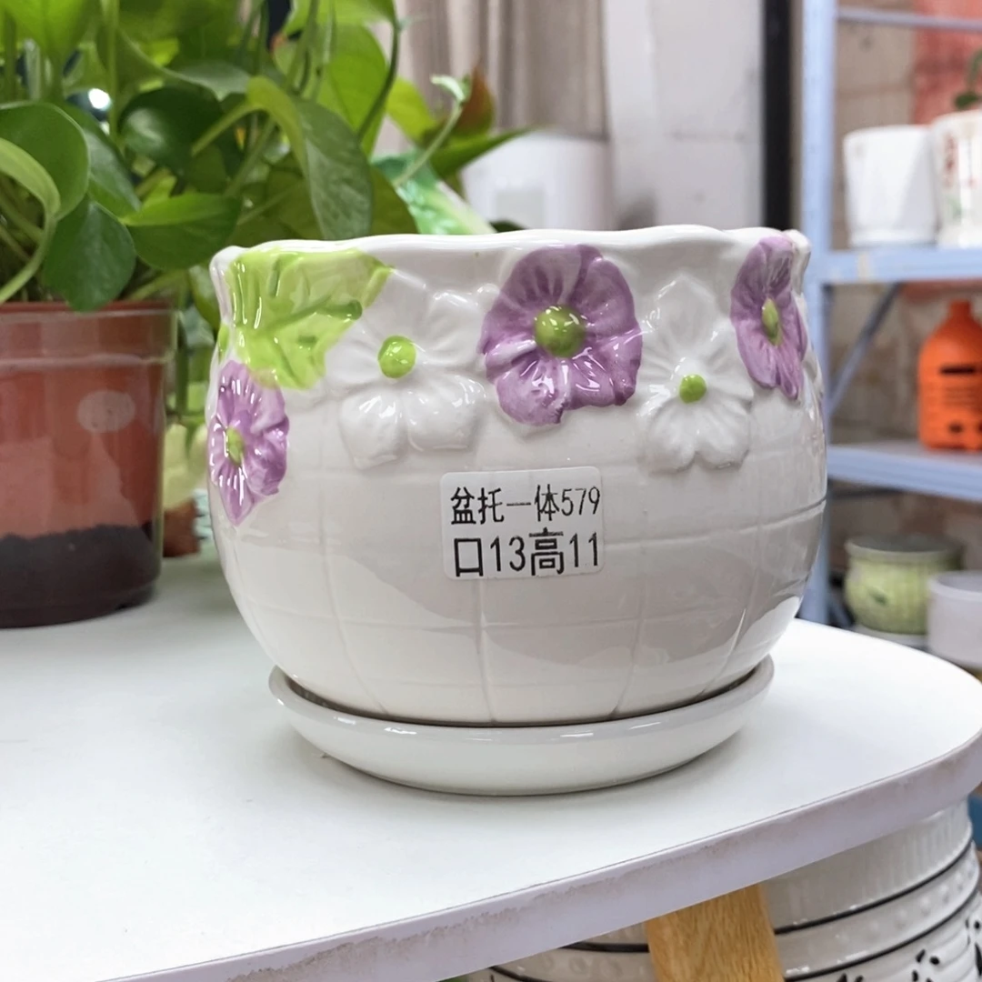 @陶瓷花盆@@5579