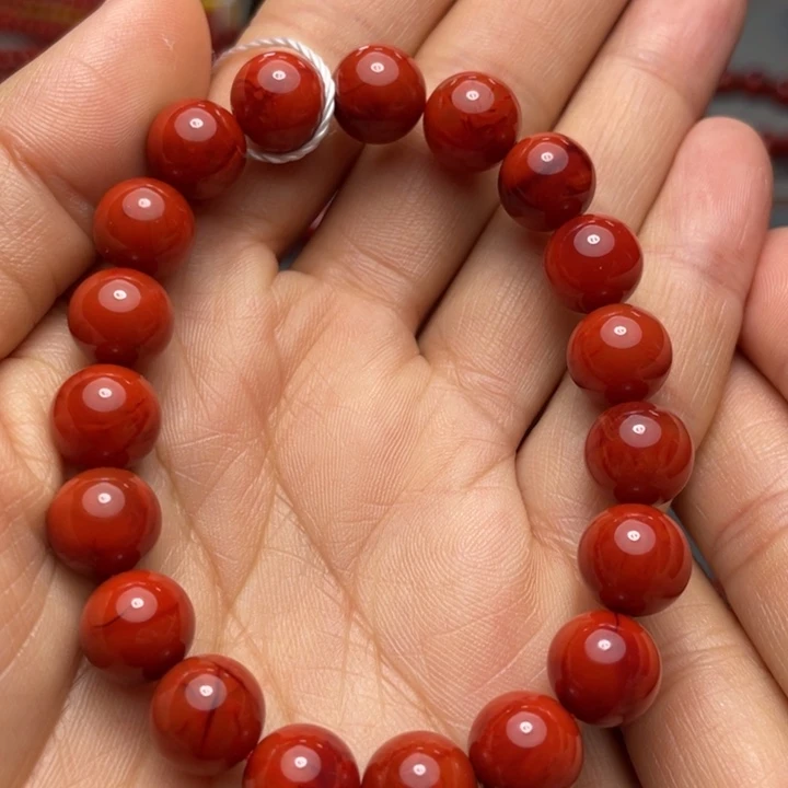 南红玛瑙手串10未镶嵌