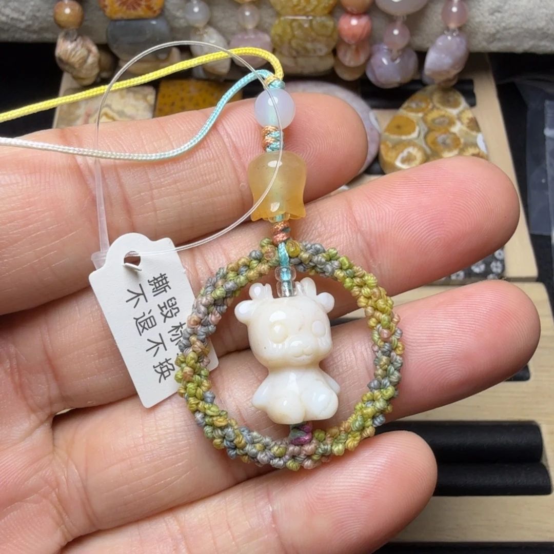 硅化玉未镶嵌天然有机玉石保真色