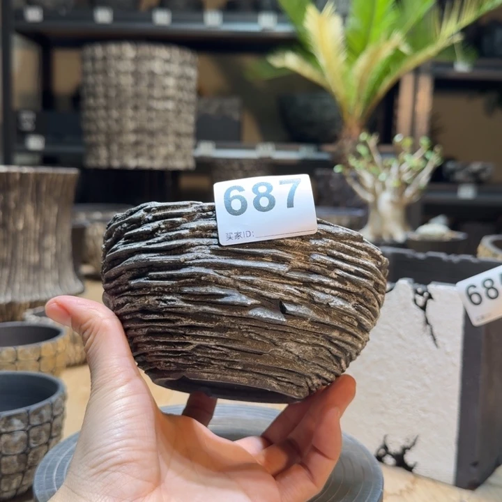 黑陶内口13高7无釉