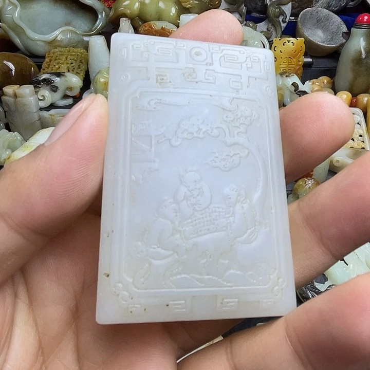 颈饰未镶嵌和田玉
