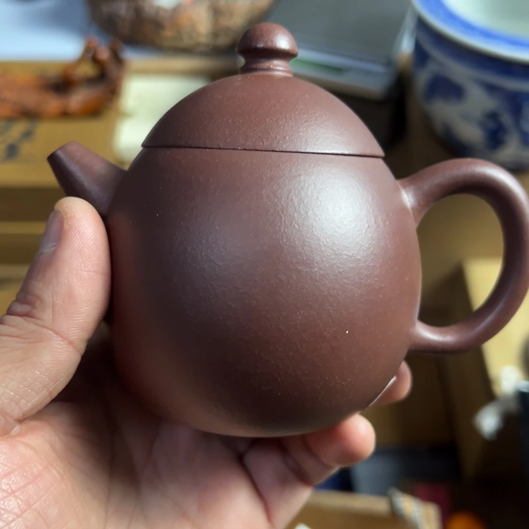 紫砂茶杯我家粉皮真好看啊