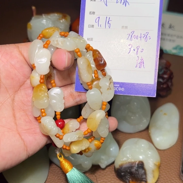 【闪购商品】颈饰未镶嵌和田玉永**易