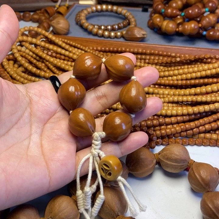 手串橄榄核1923爆红百年老树蒜头已打底精品