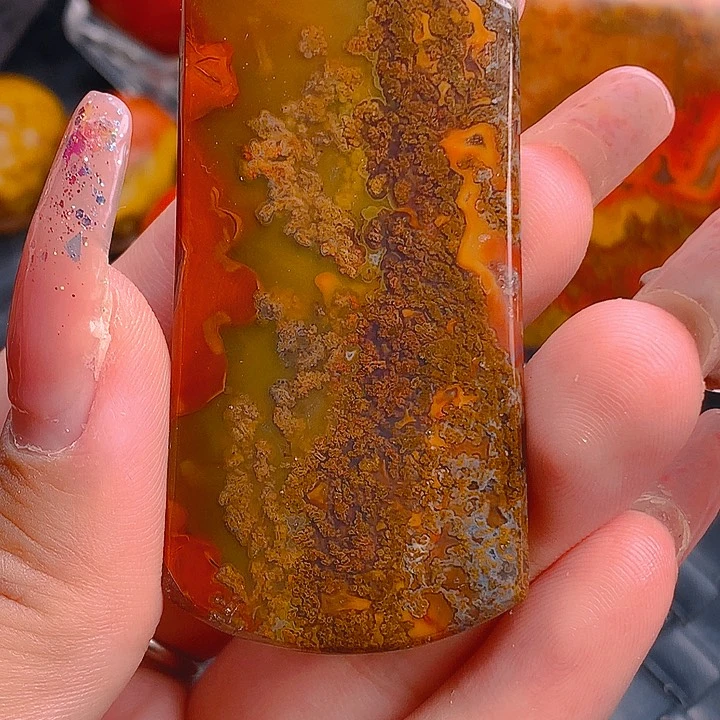 玛瑙/玉髓颈饰足银镀金镶嵌重****秋
