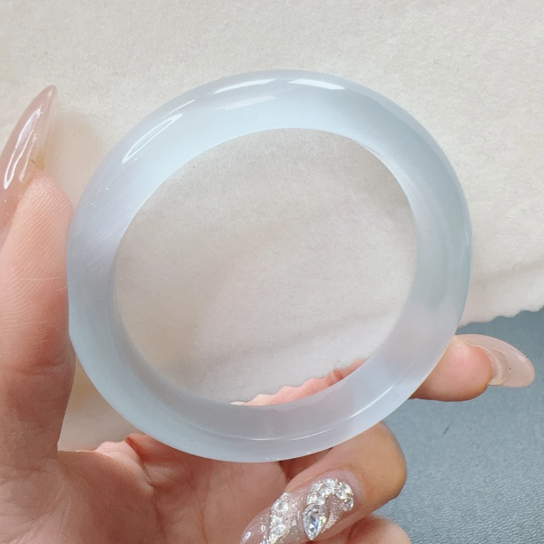 【冰川蓝高透版】高级显白新中式手镯  58