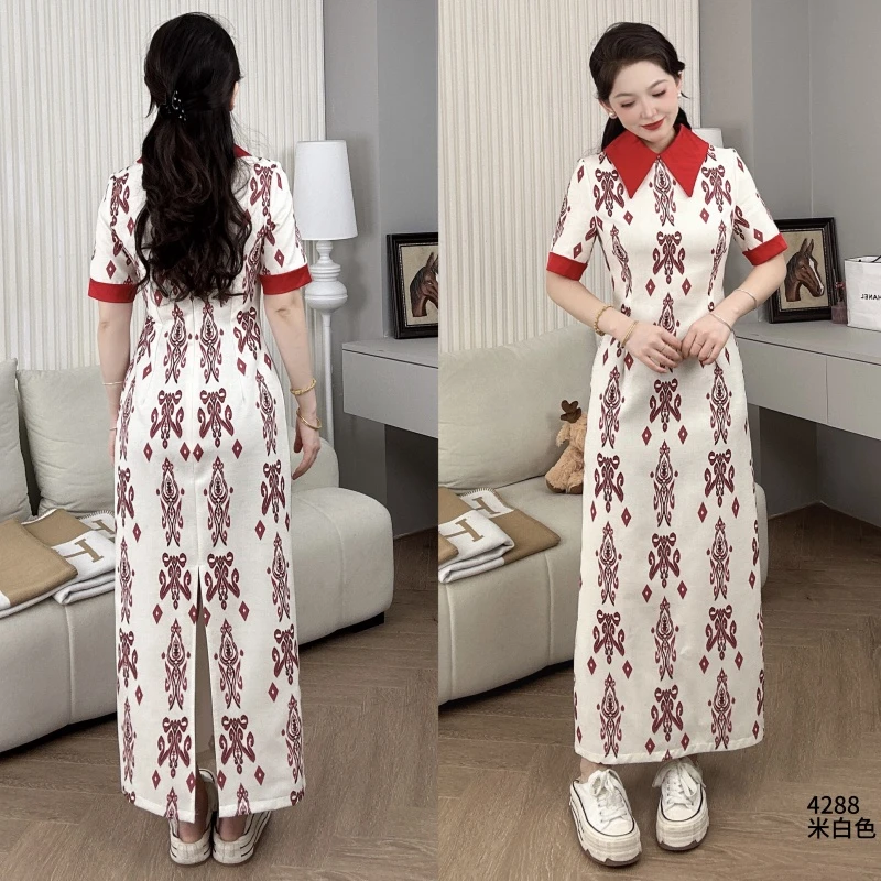 Saeda女装艾德莱斯民族风连衣裙YF4288