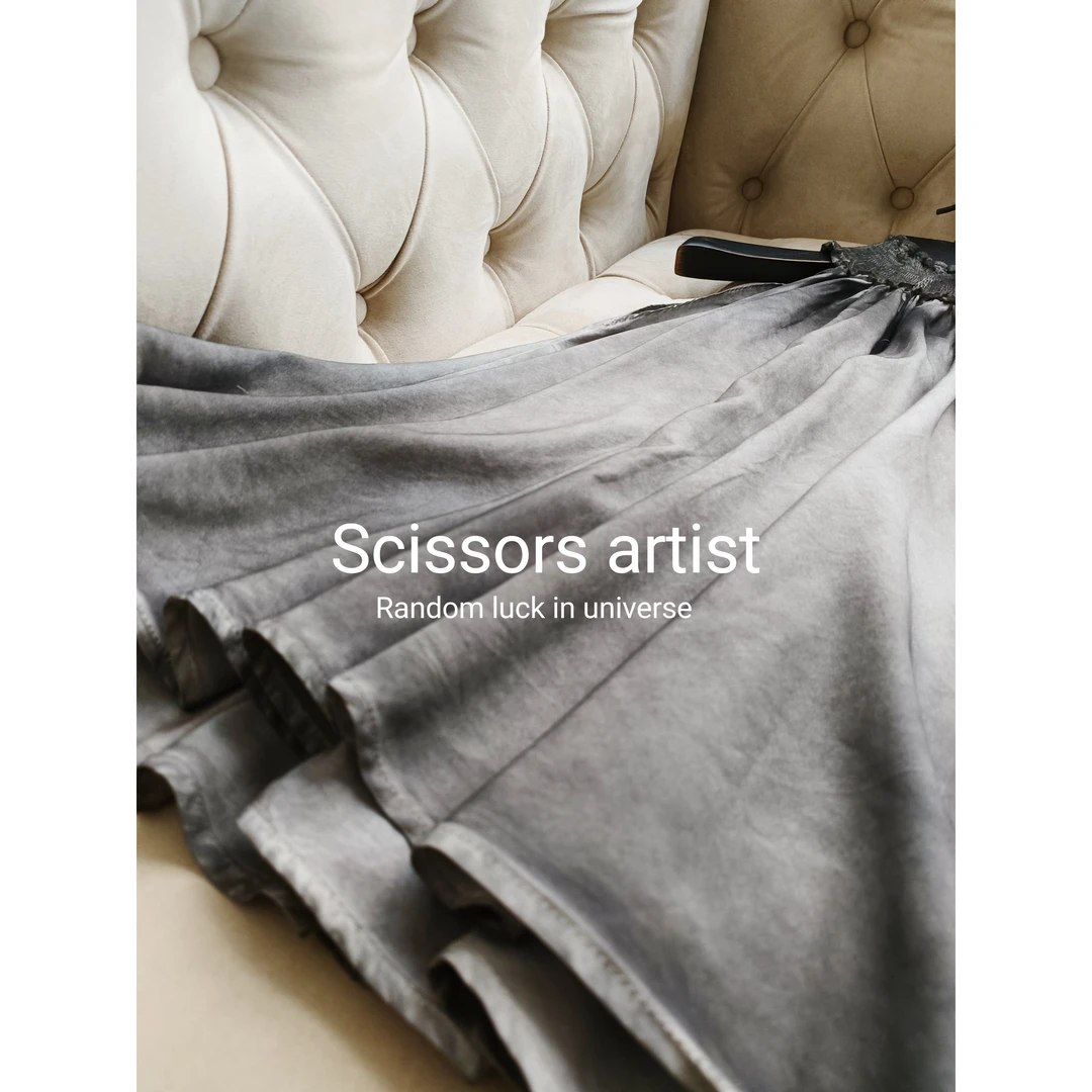 【Scissors artist】解构时间高端设计师走秀女装衬衫上衣0379