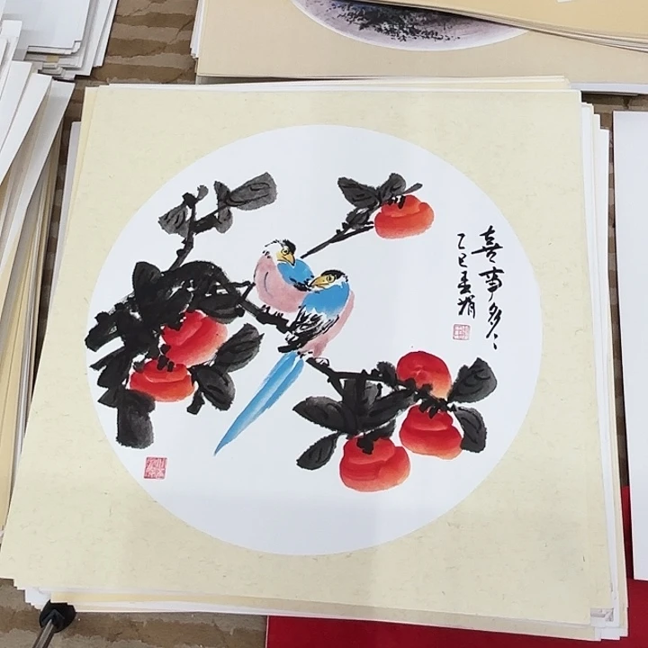 国画花鸟等多种鸟类的栖息地和栖息