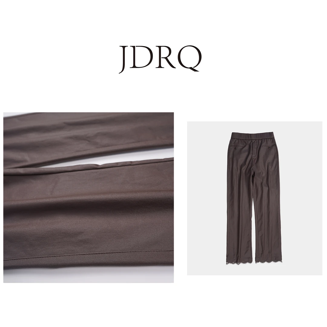 【JDRQ】时尚显瘦双口袋蕾丝花边裤91005-3