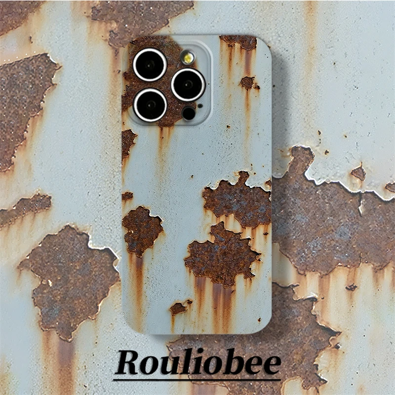 BANCA小众锈迹斑斑适用苹果16/15菲林手机壳华为P70vivo小米oppo