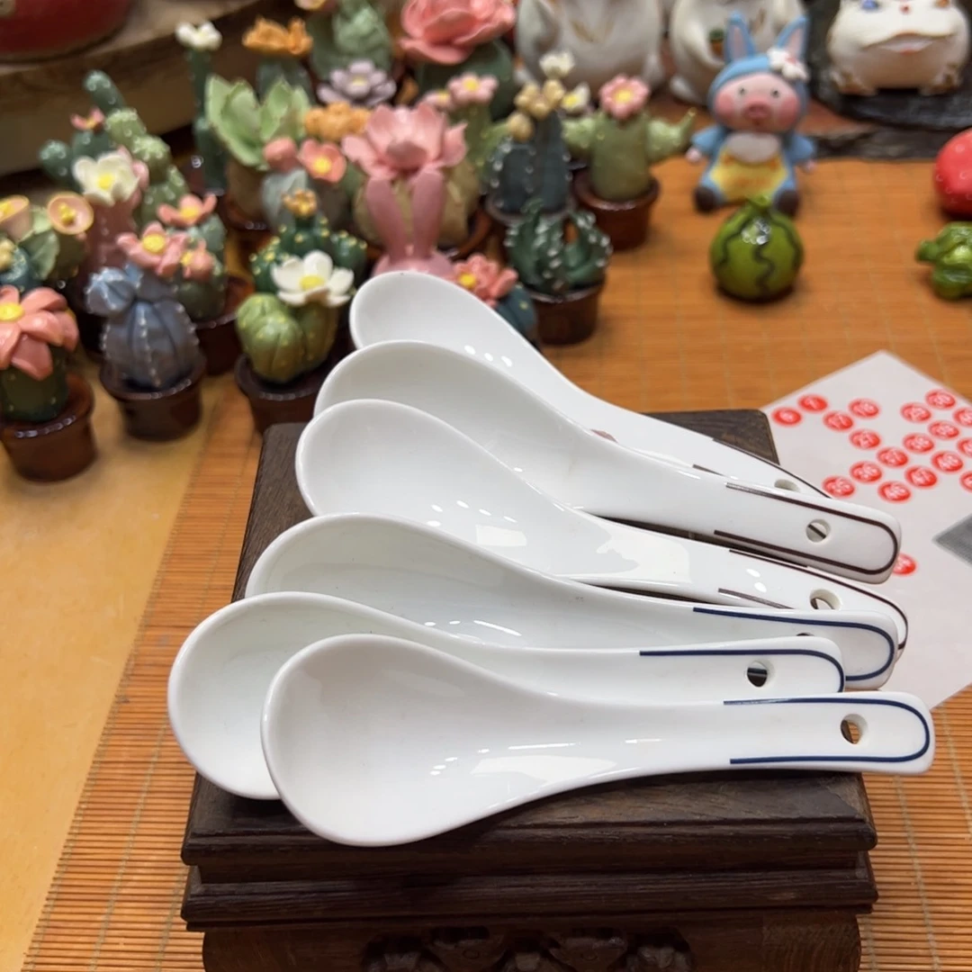 小镇青花每日有新品六把默认微瑕