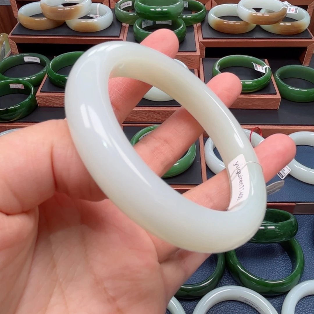 未镶嵌手镯和田玉5859