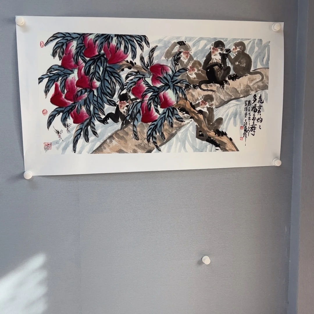 国画亲笔手绘原创作品