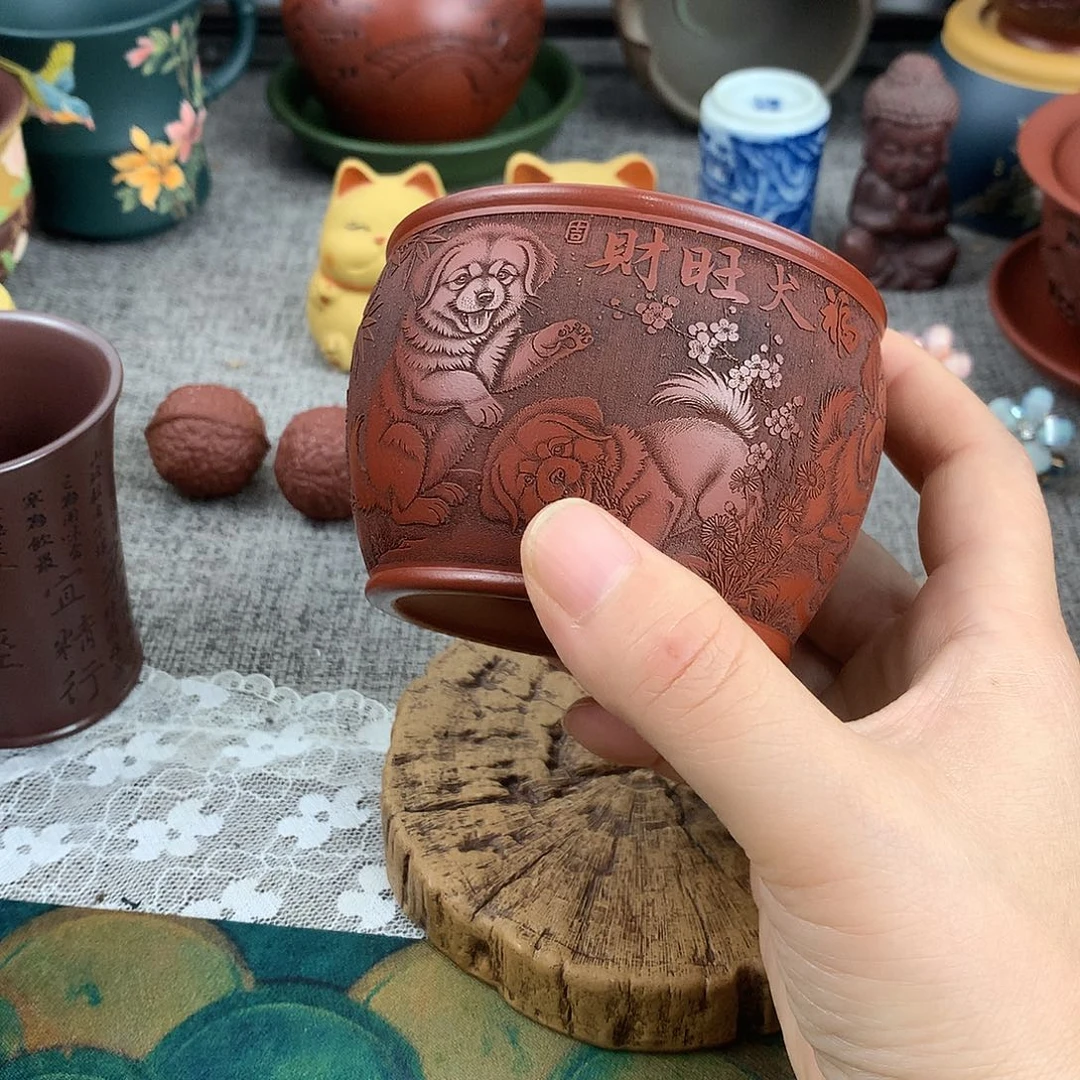 茶杯紫砂高端主人杯