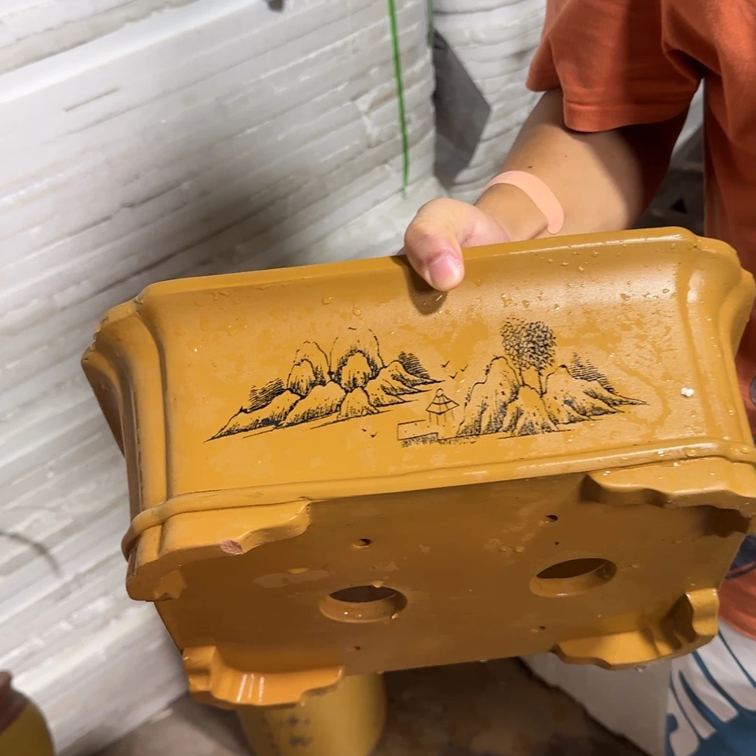 紫砂花盆紫砂口径36