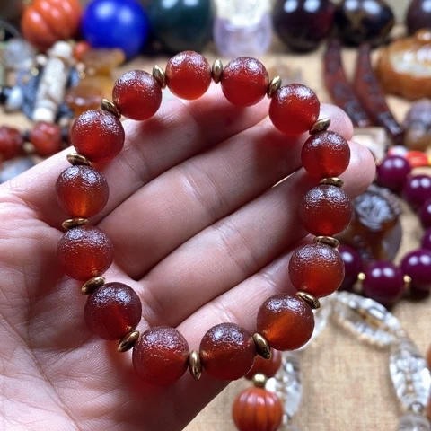 玛瑙/玉髓挂件未镶嵌