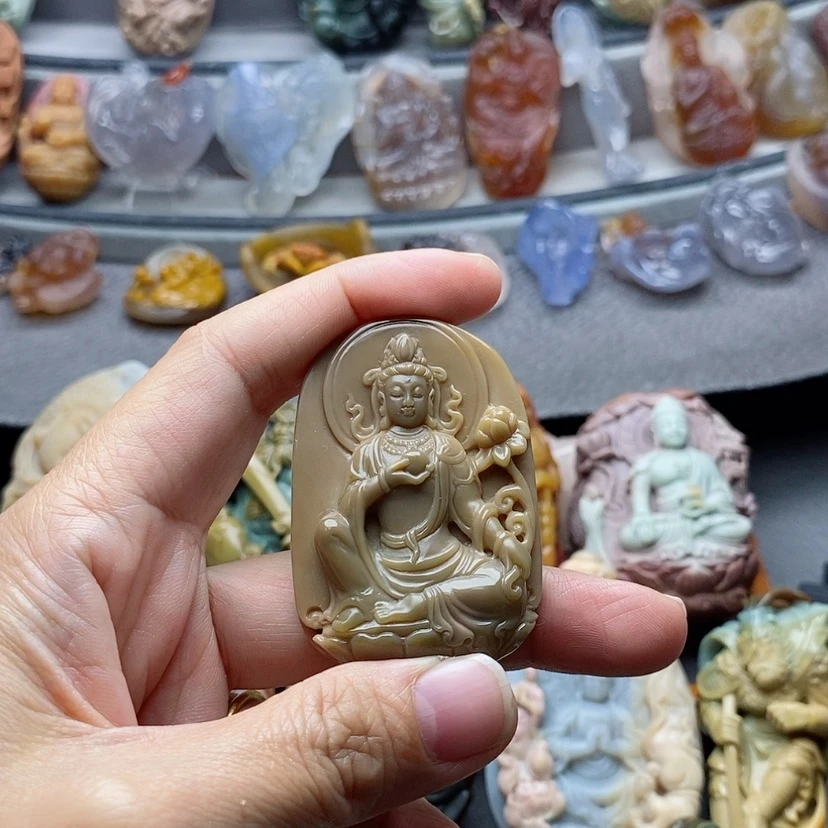 【闪购商品】未镶嵌吊坠定制石英质玉