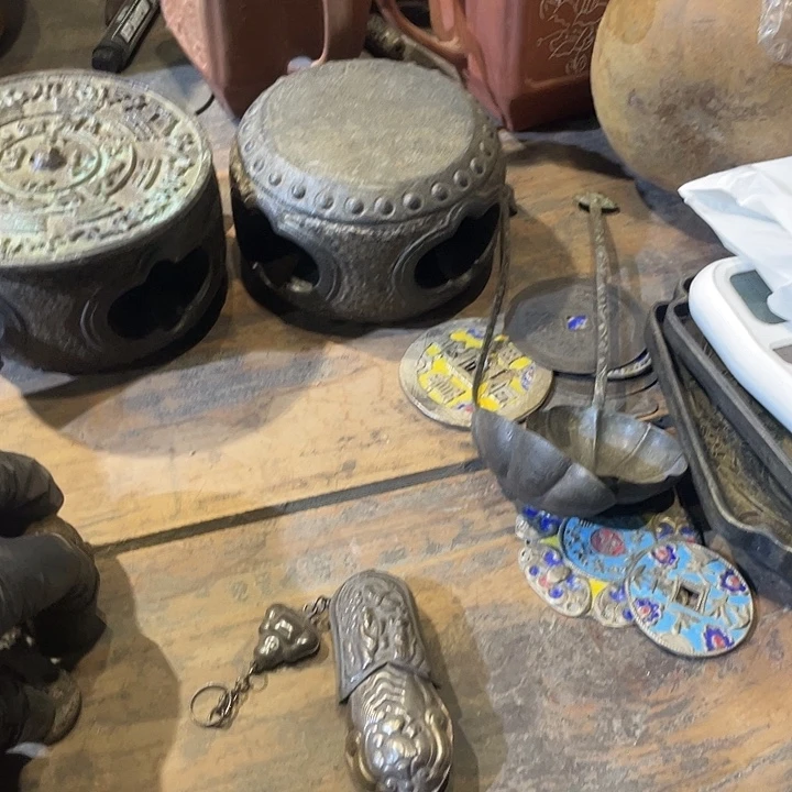 映***红铜白铜件古朴典雅大气