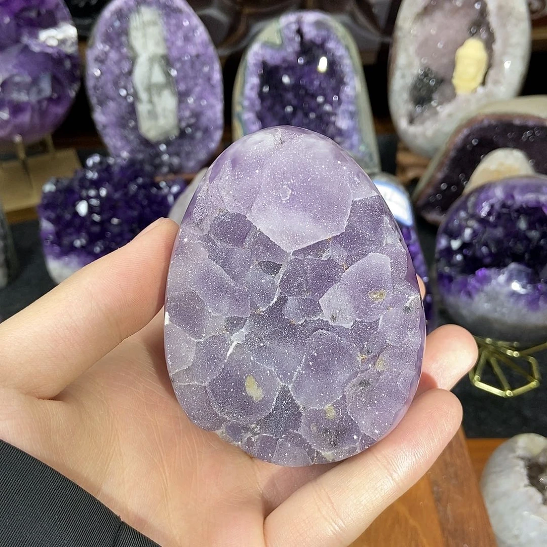 紫晶大型摆件（非配饰）未镶嵌