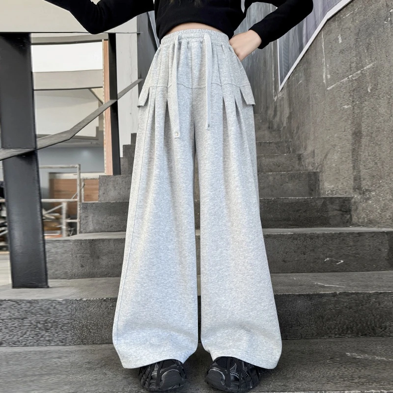 【Maila童装】女童灰色休闲裤