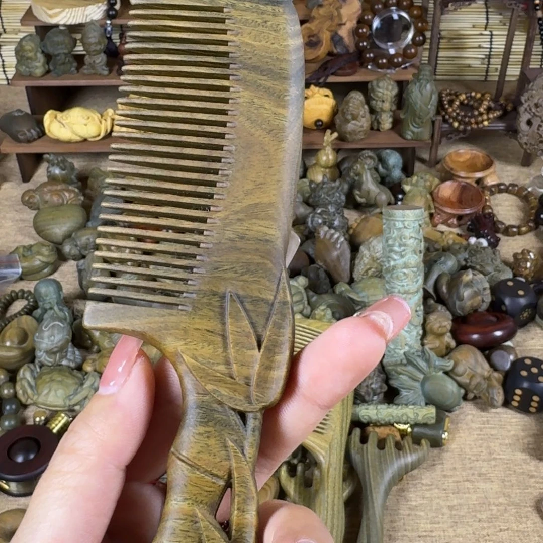 维腊木（绿檀）仰*…木梳