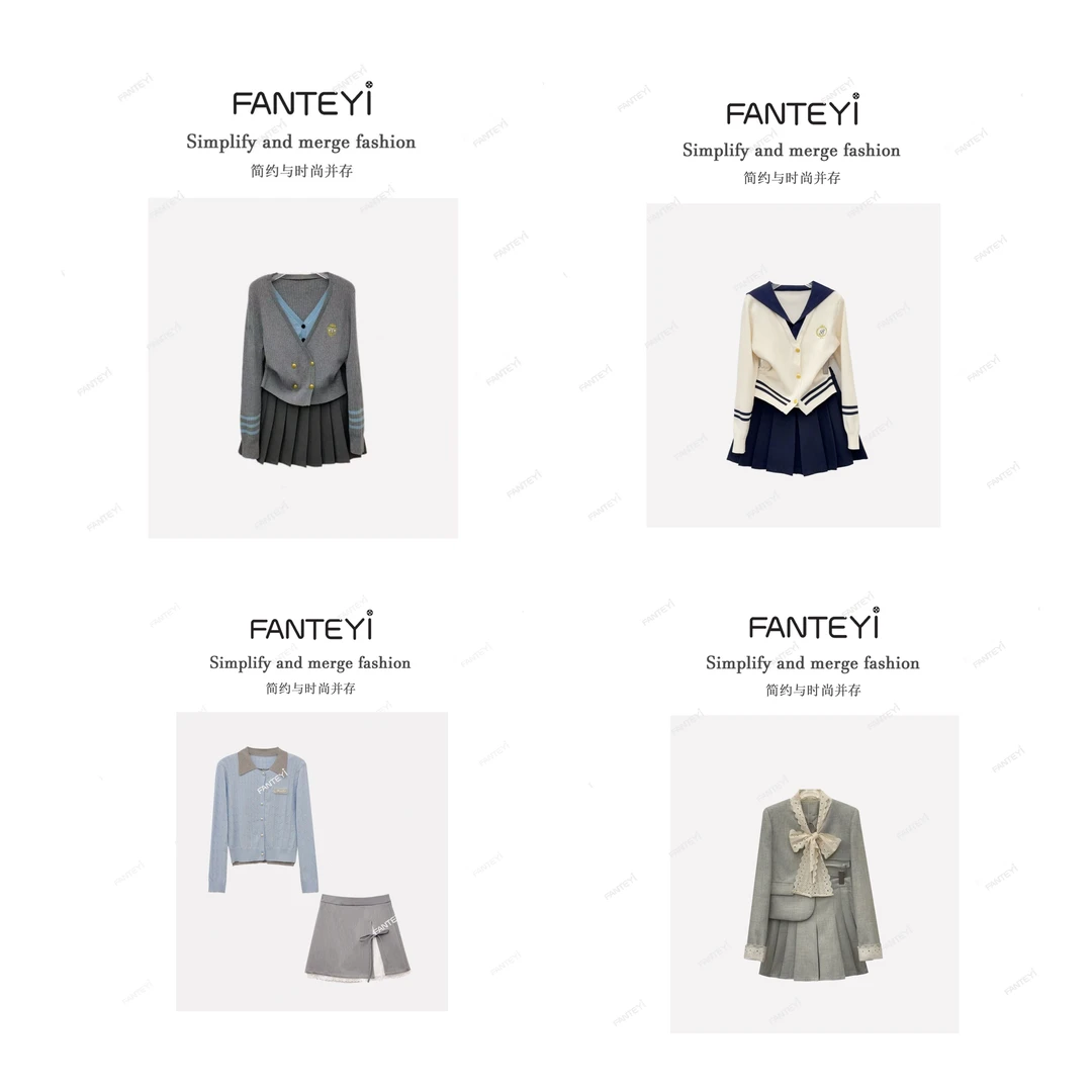 范特依-【集合链接800-830】春季新款组合轻奢简约时尚气质套装女