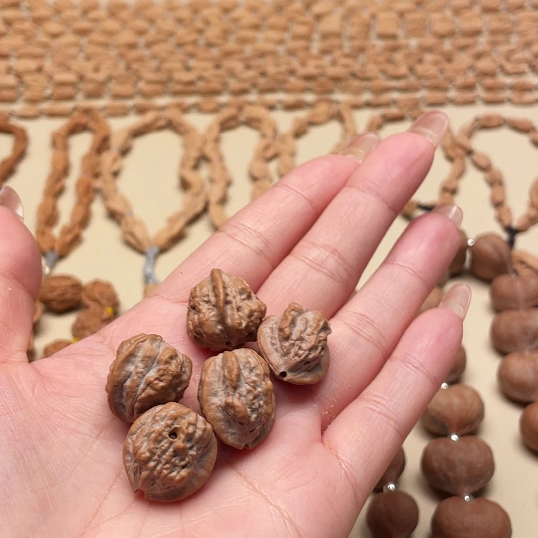 正***德手串桃核蛤蟆补籽