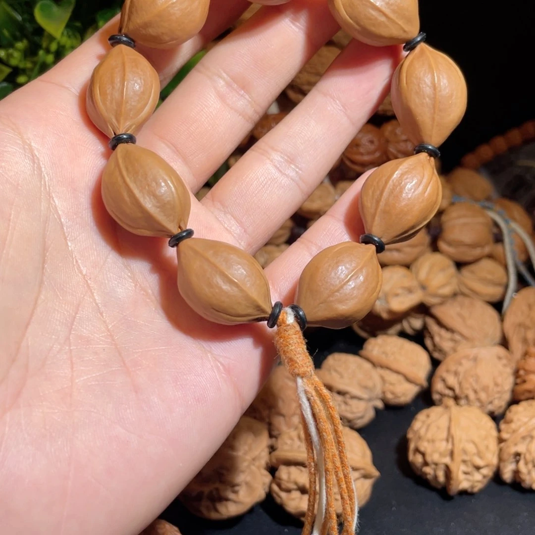 文玩核桃把件1927梅林铁核