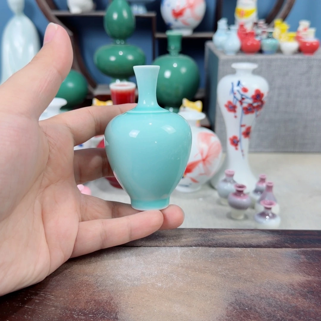 陶瓷手工小花器摆件