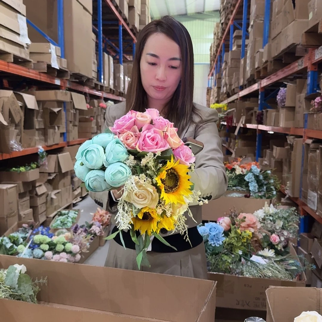 「闪购商品」仿真花孤品23