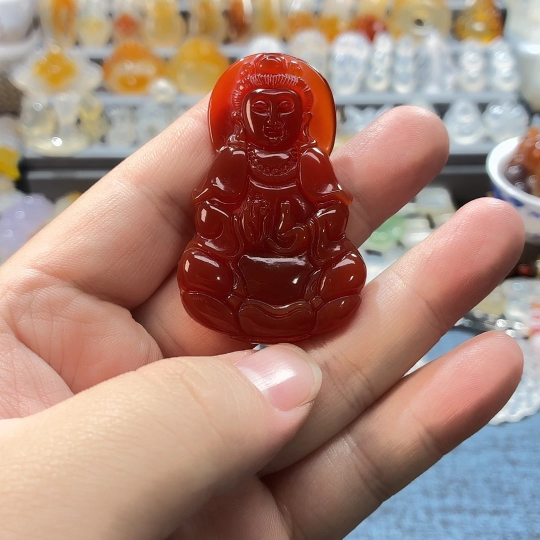 玛瑙/玉髓未镶嵌吊坠(不含链)